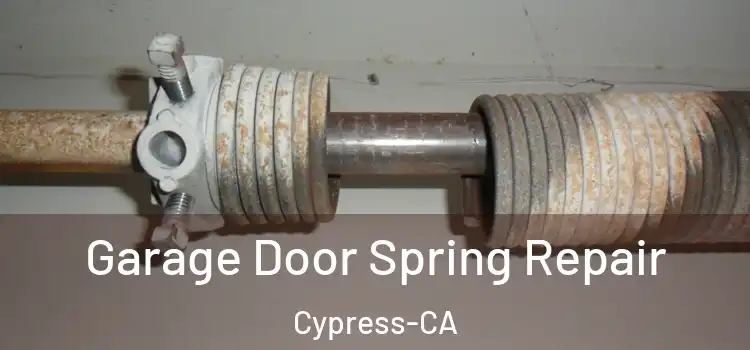 Garage Door Spring Repair Cypress-CA